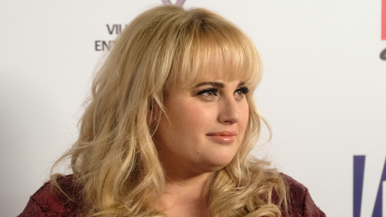 Rebel Wilson on a red carpet