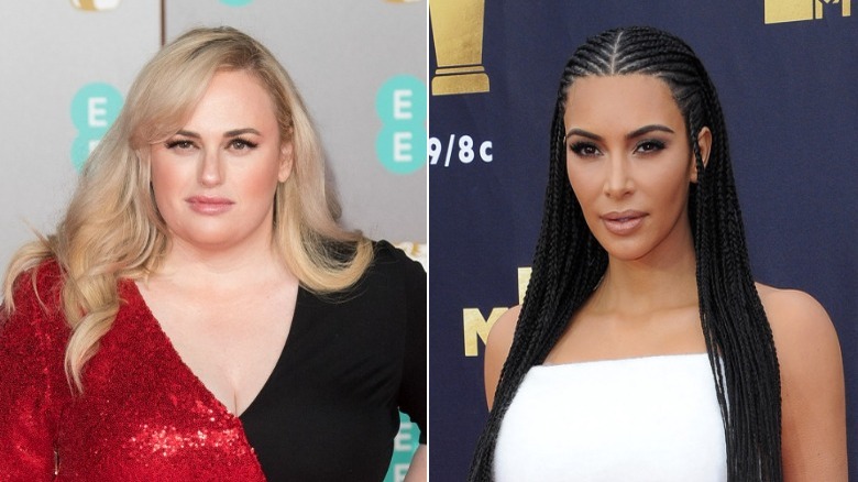 Rebel Wilson and Kim Kardashian 