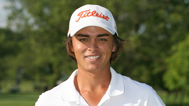 Rickie Fowler smiling