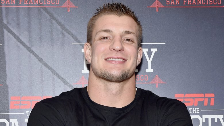 Rob Gronkowski smiling