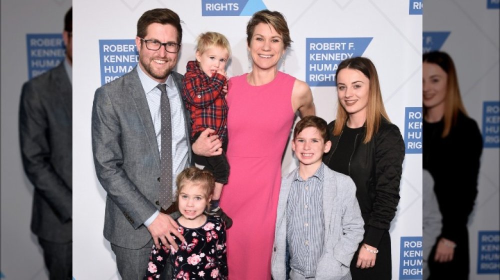 David McKean, Maeve Kennedy Townsend McKean, and family attend the Robert F. Kennedy Human Rights Hosts 2019 Ripple Of Hope Gala & Auction In NYC