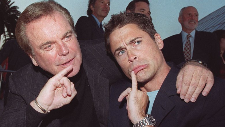 Robert Wagner and Rob Lowe