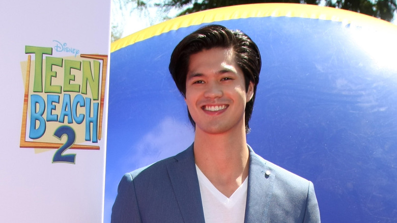 Ross Butler on red carpet