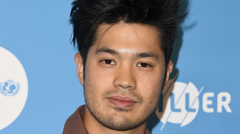 Ross Butler on red carpet