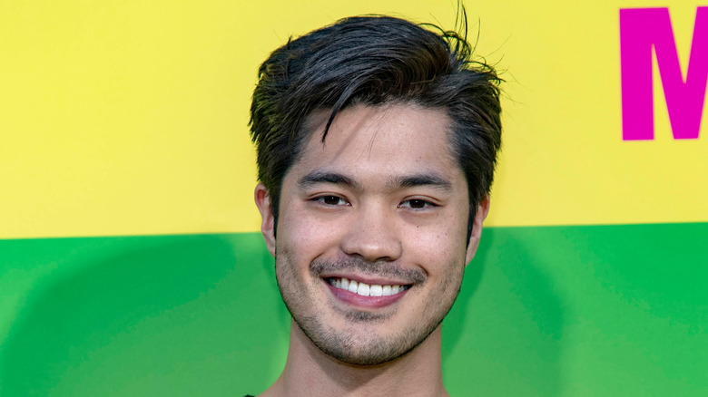 Ross Butler on red carpet