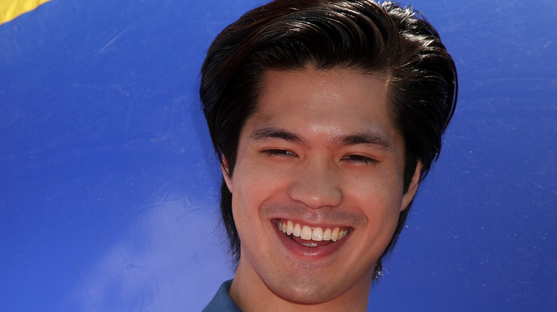 Ross Butler on red carpet