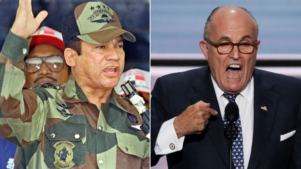 Manuel Noriega, Rudy Giuliani