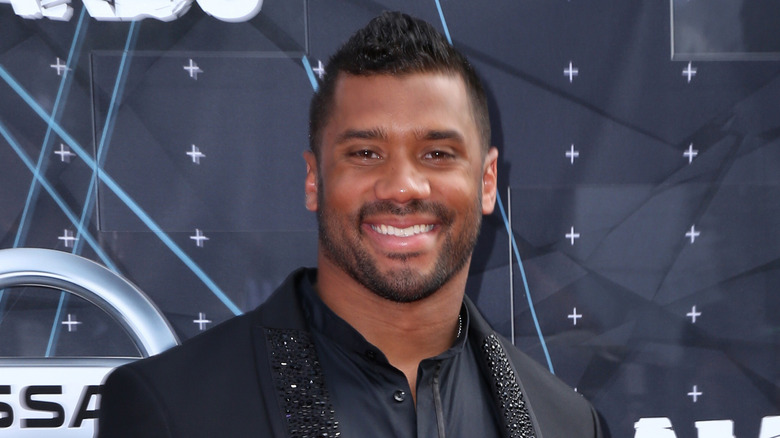 Russell Wilson smiling