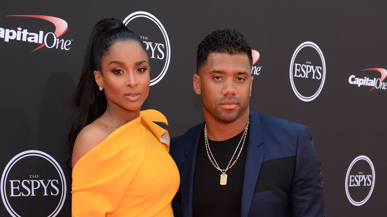 Ciara and Russell Wilson