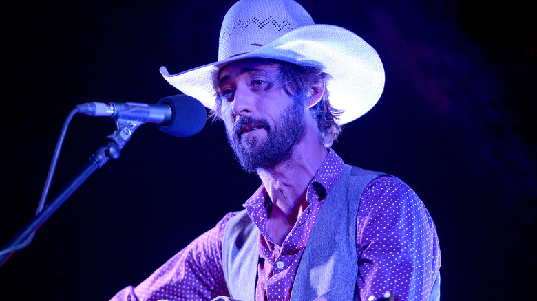 Ryan Bingham performing onstage