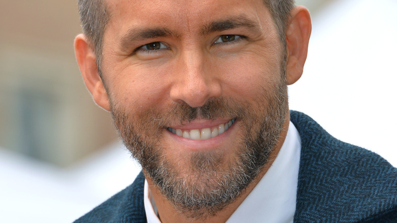 Ryan Reynolds smiling