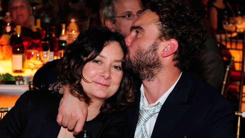 Sara Gilbert and Johnny Galecki