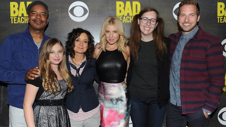 Sara Gilbert and the cast of Bad Teacher