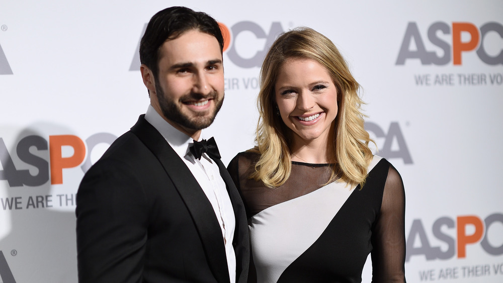 Max Shifrin and Sara Haines attending ASPCA event