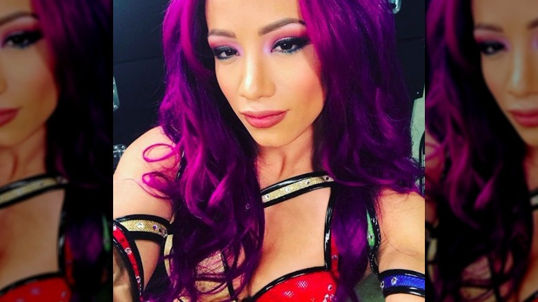 Sasha Banks selfie