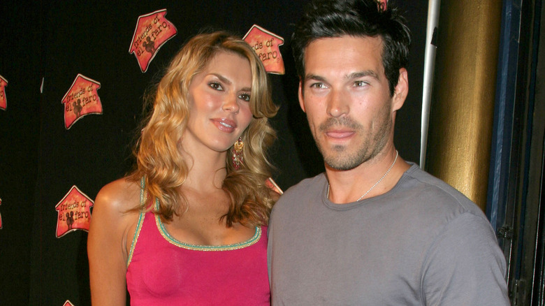 Brandi Glanville and Eddie Cirbian