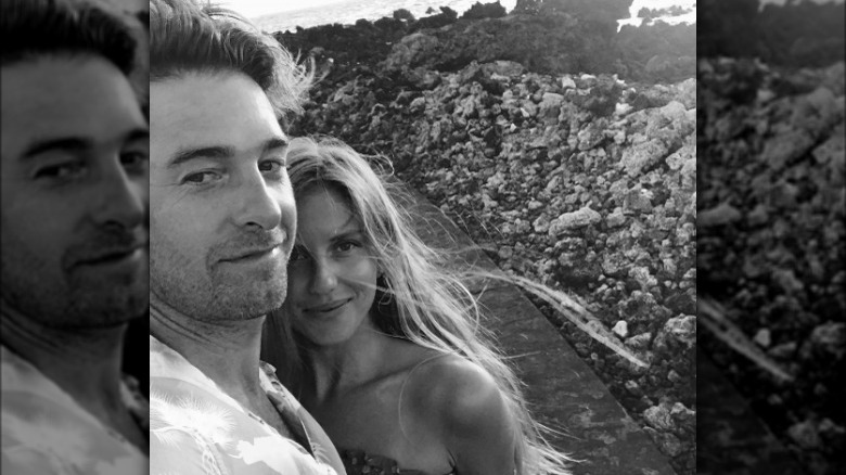 Scott Speedman and Lindsay Rae Hofmann in selfie