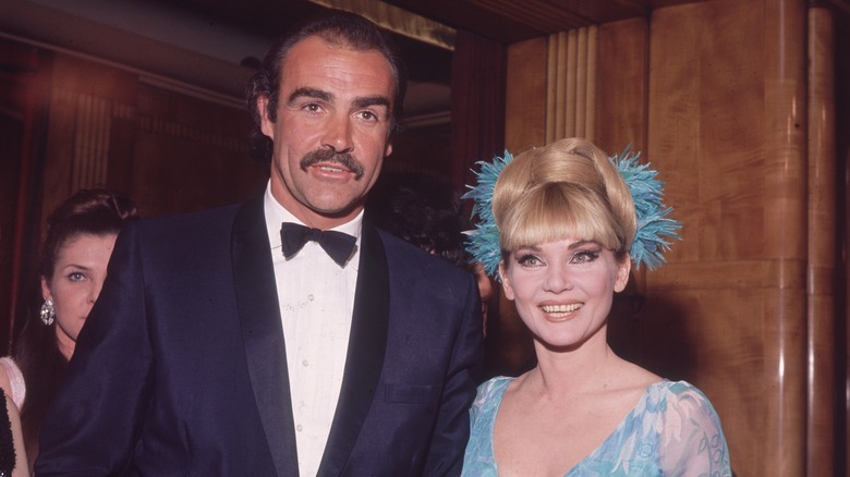 Sean Connery with first wife Diane Cilento