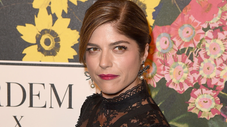 Selma Blair posing