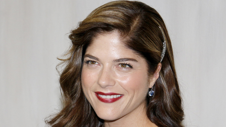 Selma Blair smiling