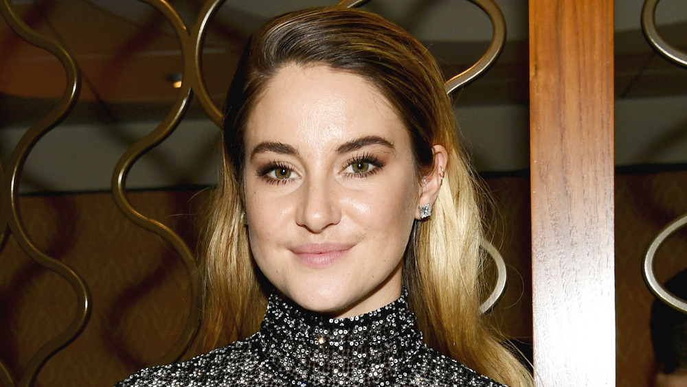 Shailene Woodley grinning