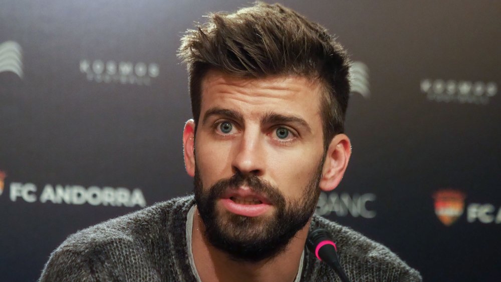 Gerard Pique, FC Andorra press conference