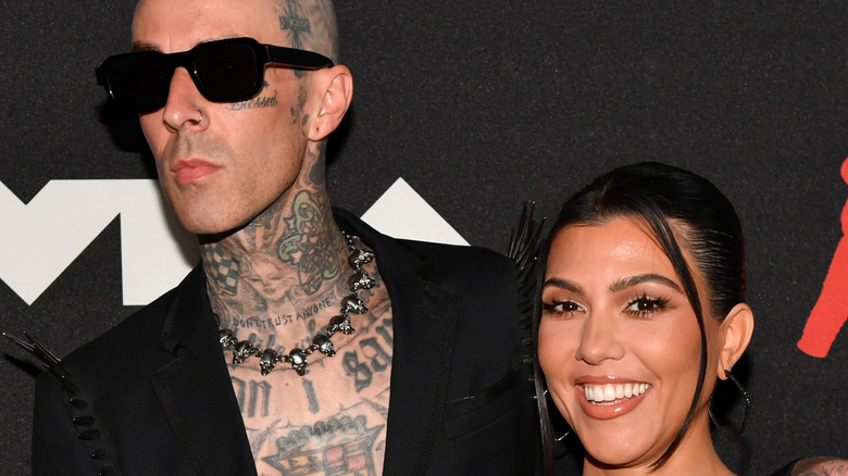 Travis Barker, Kourtney Kardashian, together in 2021