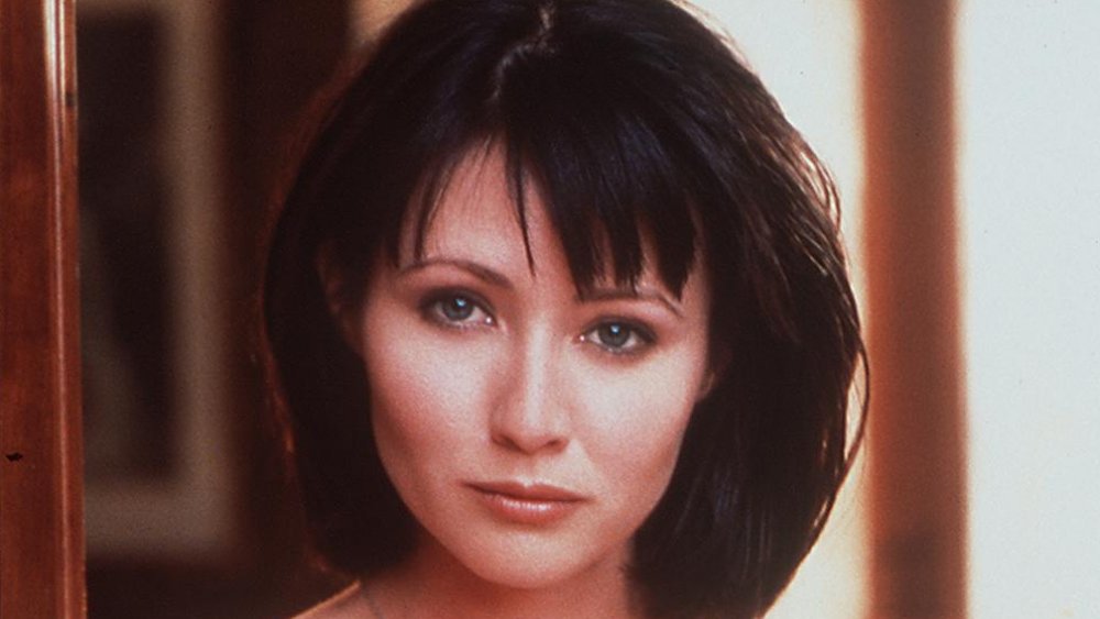 Shannen Doherty smiling