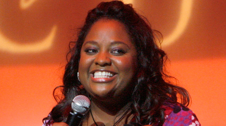 Sherri Shepherd performing standup