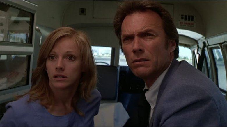 Clint Eastwood and Sondra Locke in Sudden Impact 