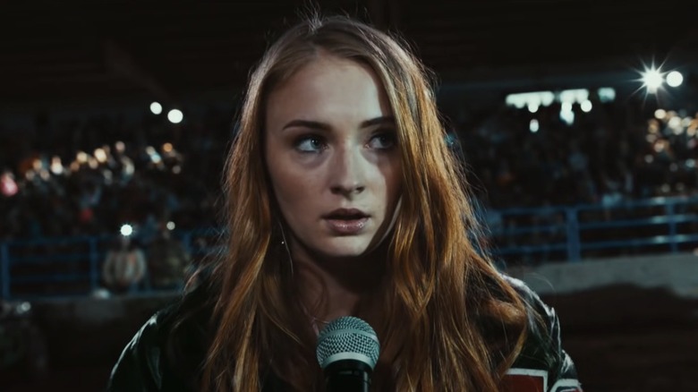 Sophie Turner in Bastille's music video "Oblivion"