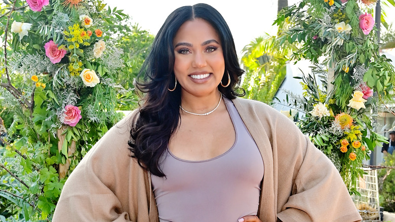 Ayesha Curry smiling