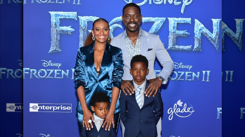 Sterling K. Brown, Ryan Michelle Bathe & sons