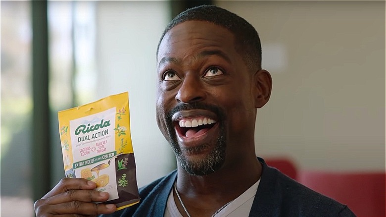Sterling K. Brown with Ricola