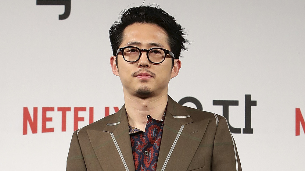 Steven Yeun in South Korea