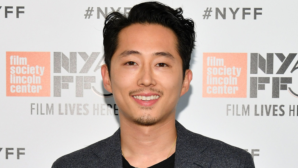 Steven Yeun smiling 