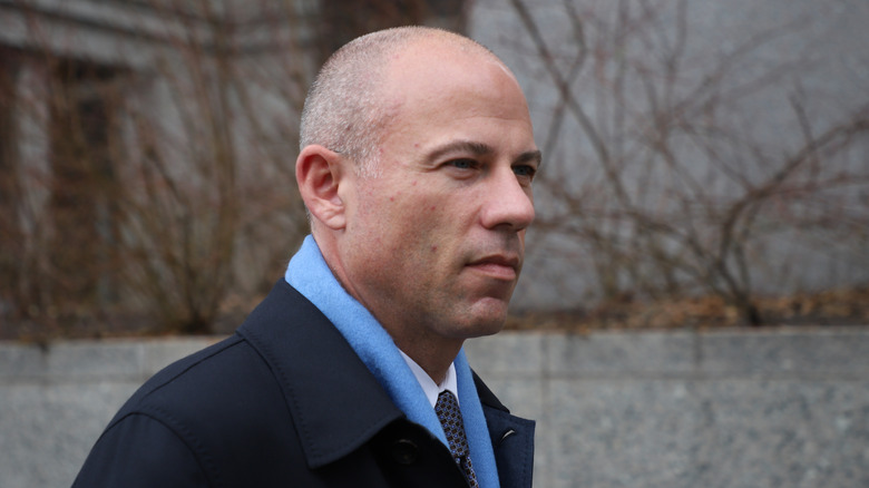 Michael Avenatti looking serious