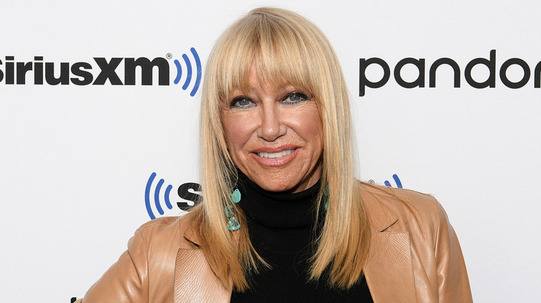 Suzanne Somers at SiriusXM studios