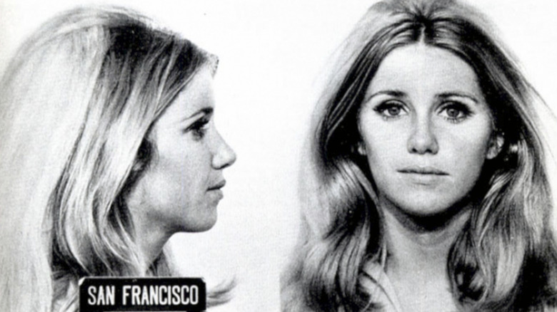 Suzanne Somers' mug shot