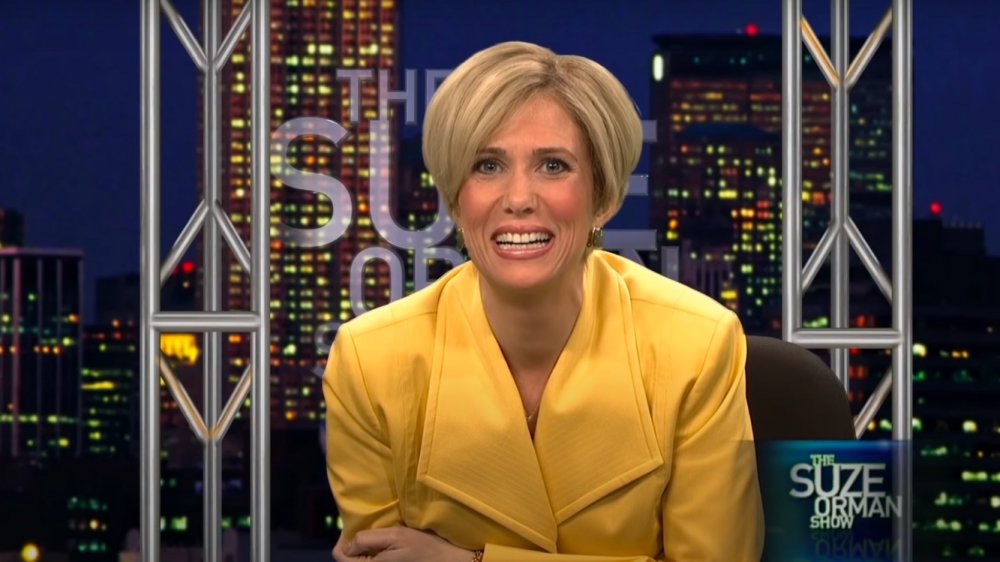 Kristen Wiig as Suze Orman on Saturday Night Live