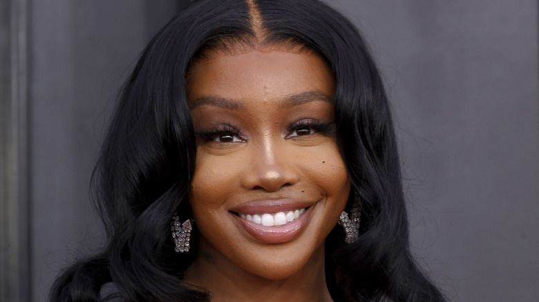 Sza smiling