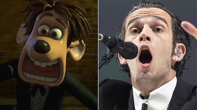 Roddy the Rat in Flushed Away, Matty Healy singing