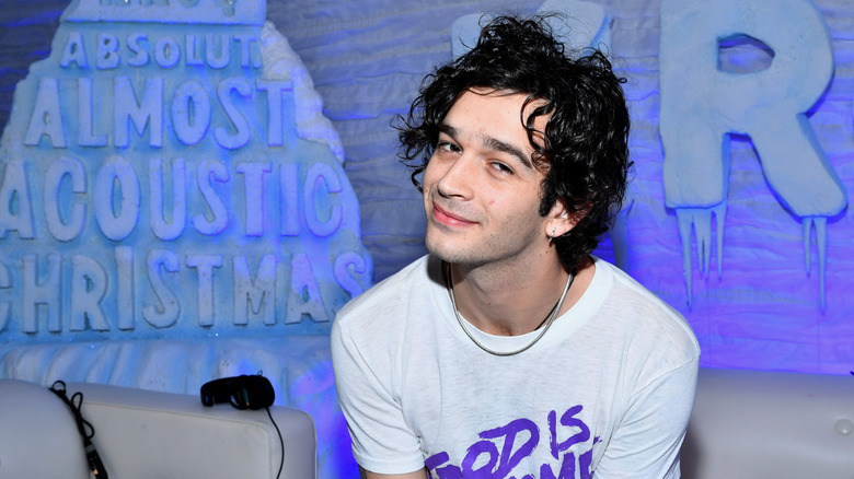 Matty Healy at Absolut Vodka event