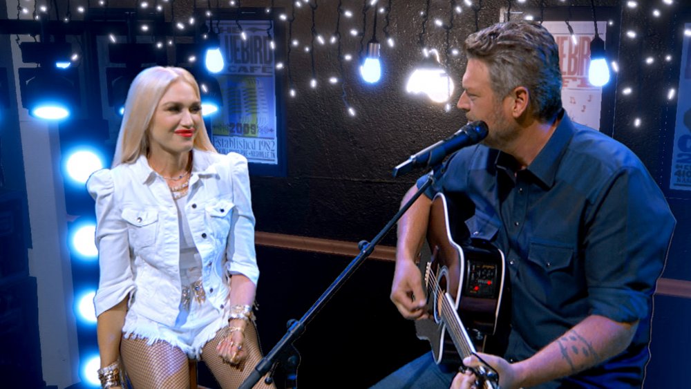 Gwen Stefani and Blake Shelton