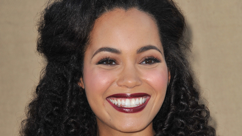 Madeleine Mantock grinning