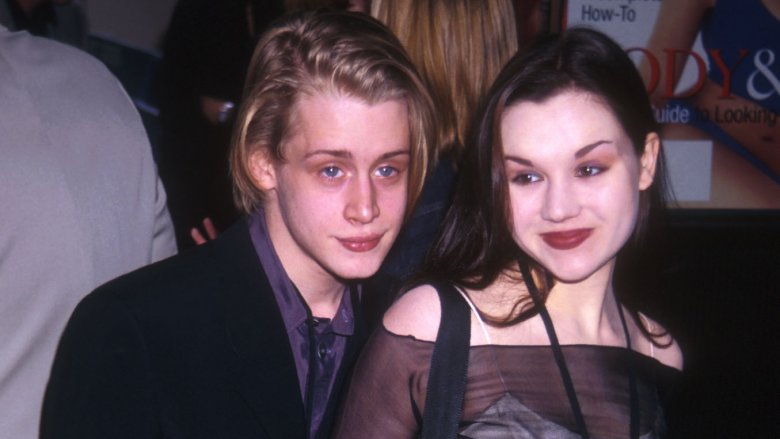 Macaulay Culkin and Rachel Miner