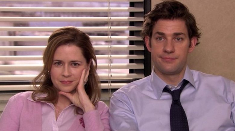 Jenna Fischer and John Krasinski