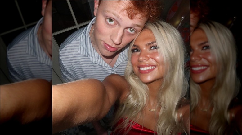 Katie Ritchie taking selfie with Cody Mashburn