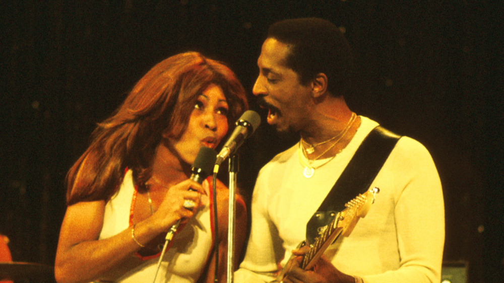 Tina Turner and Ike Turner singing