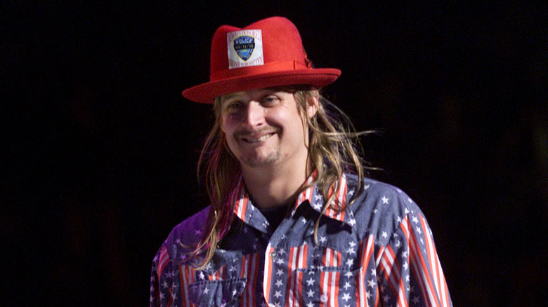 Kid Rock smiling